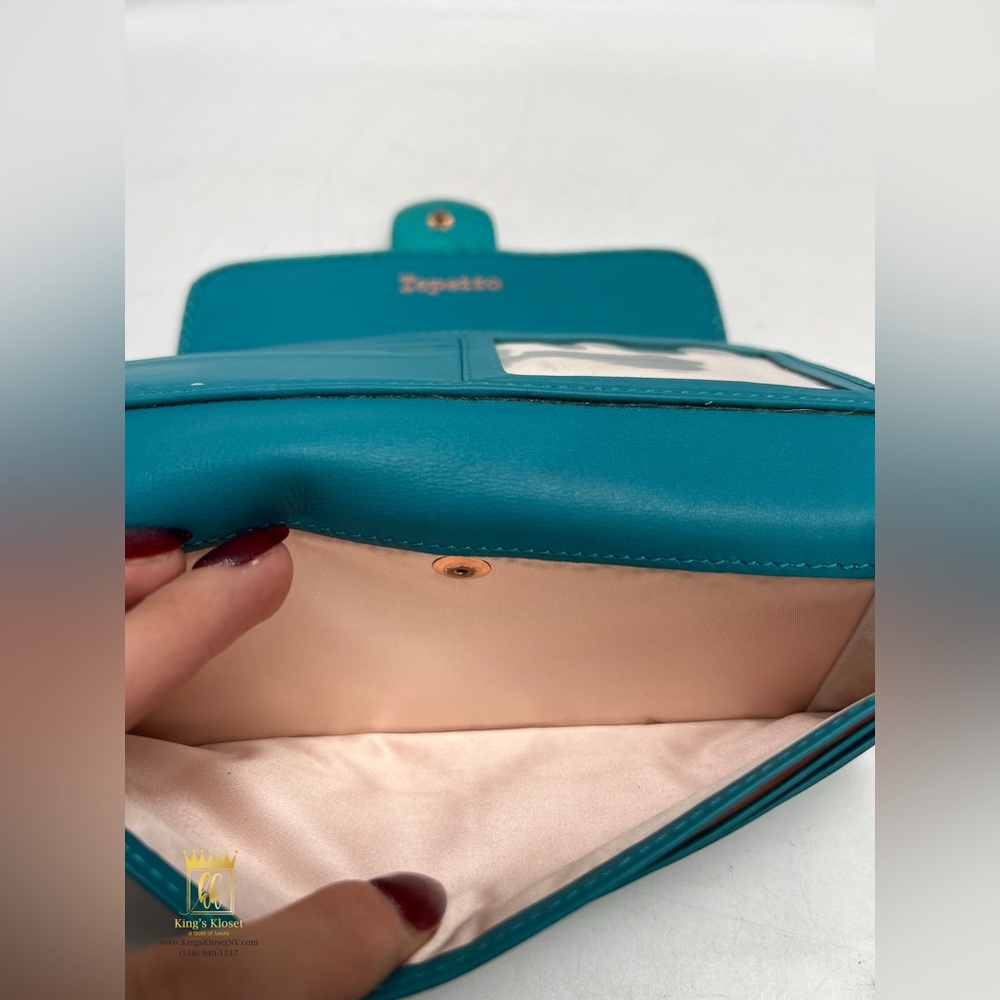 Repetto python print wallet/clutch - Picture 9 of 15